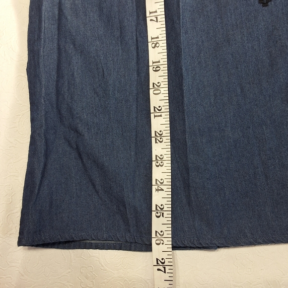 New Old Navy women's Denim sleeveless top size XL - . - Picture 5 of 7
